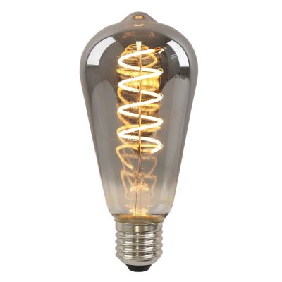 Bec LED Edison E27 Olucia, reglabil, Tuelo, gri, 4W, 2200K