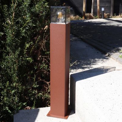 Lampă exterior ruginie modernă, Sanel, IP44