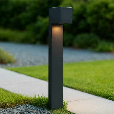 Lampă exterior neagră modernă, Corella, IP54