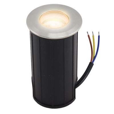 Spot pavaj crom din aluminiu, Catamarca, 3W, LED 3000K, IP68