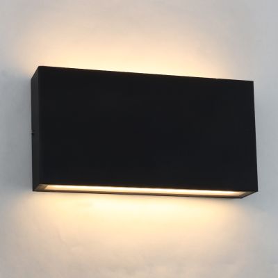 Lampă exterior neagră modernă, Cailey, 10W, LED 3000K, IP54