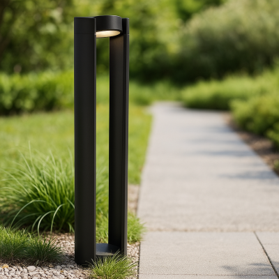 Lampă exterior neagră modernă, Mason, 10W, LED 3000K, IP54