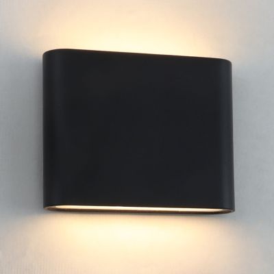 Lampă exterior neagră modernă, Cailey, 6W, LED 3000K, IP54