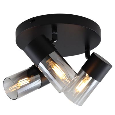 Spot LED de tavan negru modern, Huy