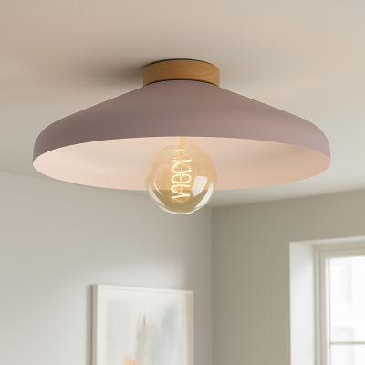 Plafonieră roz rustică, Freddie