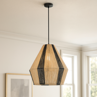 Lustră maro rustică, Holly