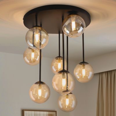 Plafonieră chihlimbar design, Stacy