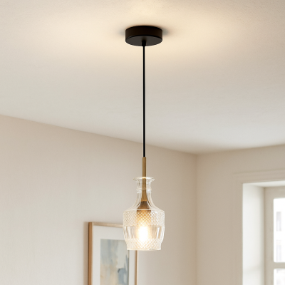 Lustră transparentă design, Danny