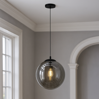 Lustră neagră design, Dolf