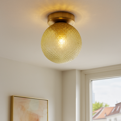 Plafonieră verde retro, Johnson