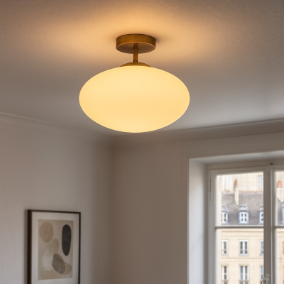 Plafonieră albă design, Kimi