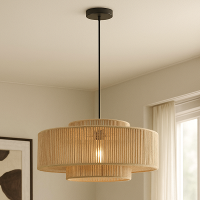 Lustră maro rustică, Selena