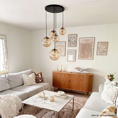 Lustră chihlimbar design, Dolf