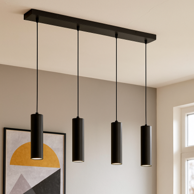 Lustră neagră modernă, Carlos