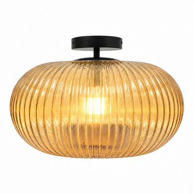 Plafonieră baie chihlimbar design, Elliot, IP44