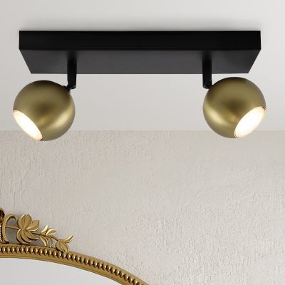 Spot LED de tavan alamă modern, Matea