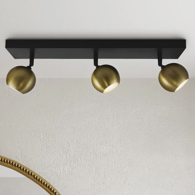 Spot LED de tavan alamă modern, Matea