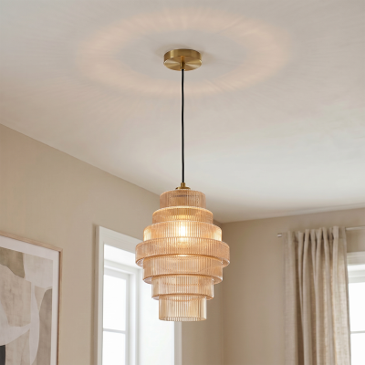 Lustră chihlimbar retro, Paris