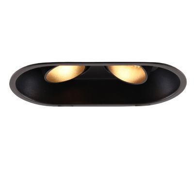 Spot încastrat negru modern, Timothy