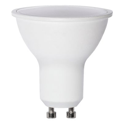 Lampă LED GU10 4.7W, 3000K, cu senzor crepuscular