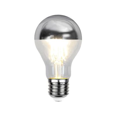 Lampă frontală LED E27 reglabilă Malik, argintie, A60, 4.8W, 2700K, IP44