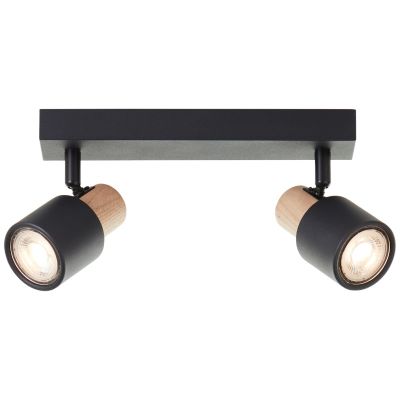 Spot LED de tavan negru modern, Soscha