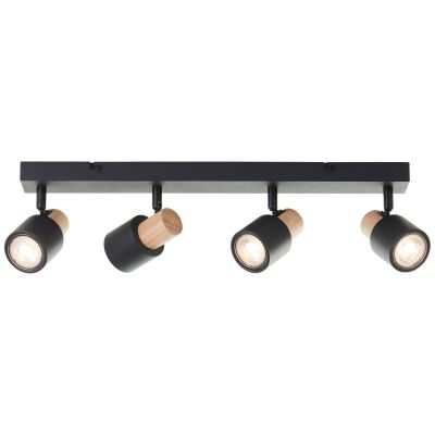 Spot LED de tavan negru modern, Soscha