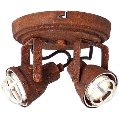 Spot LED de tavan ruginiu industrial, Abyga
