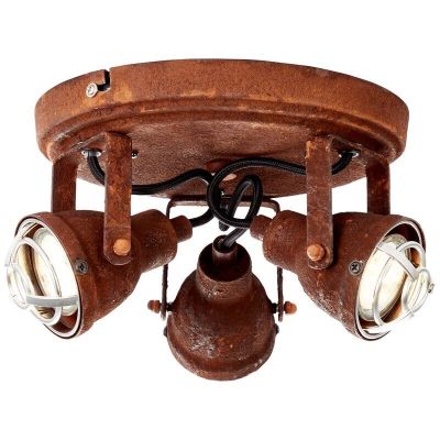 Spot LED de tavan ruginiu industrial, Abyga
