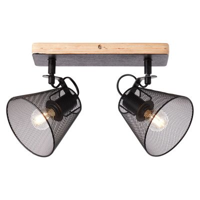 Spot LED de tavan negru industrial, Havin