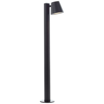 Lampă exterior neagră din metal, Wies, IP44