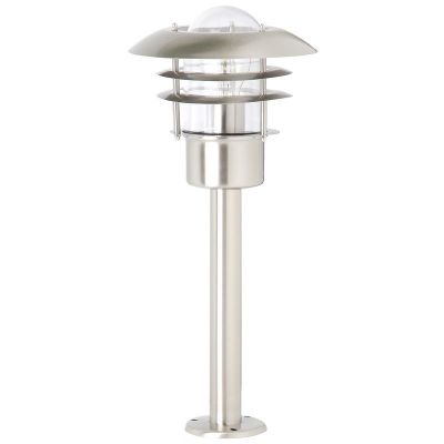 Lampă exterior crom din metal, Ajlina, IP44