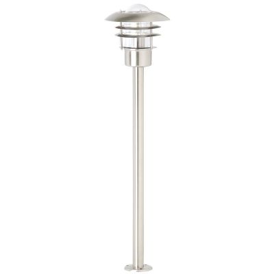 Lampă exterior crom din metal, Ajlina, IP44