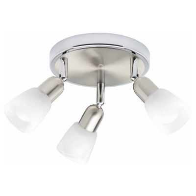 Spot LED de tavan crom din metal, Ingo