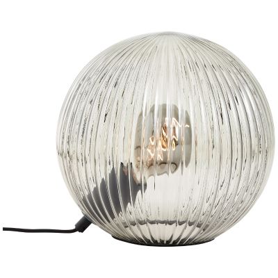 Lampă de masă neagră design, Widad, con întrerupător