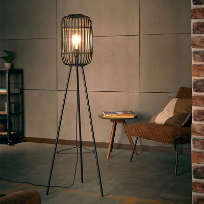 Lampadar negru modern, Brain