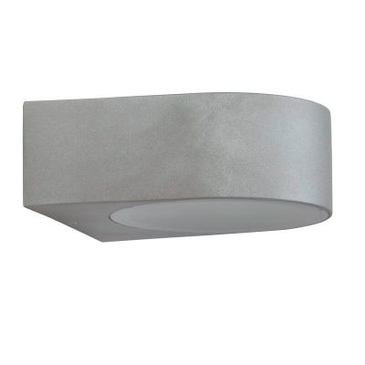 Lampă exterior gri din metal, Alicha, IP44