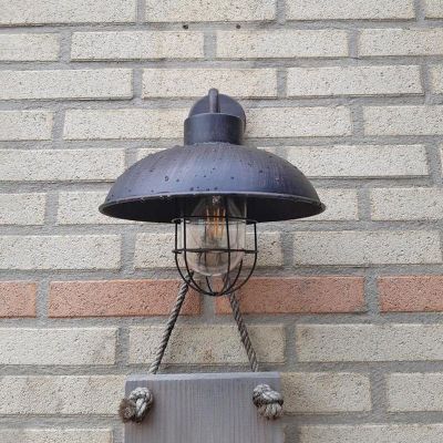 Lampă exterior ruginie industrială, Jaymiley, IP44