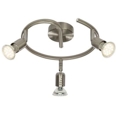Spot LED de tavan crom din metal, Hayo, 50W, LED 3000K