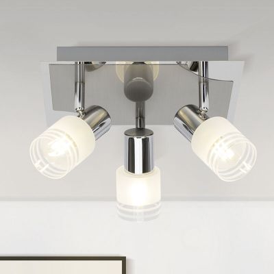 Spot LED de tavan crom din metal, Blake, 28W, LED 2700K