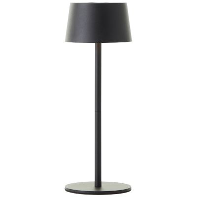 Lampă de masă copii neagră modernă, Petter, 2W, LED 3000K, IP44, dimmabil în 3 trepte