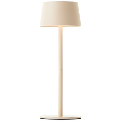 Lampă de masă copii bej modernă, Petter, 2W, LED 3000K, IP44, dimmabil în 3 trepte