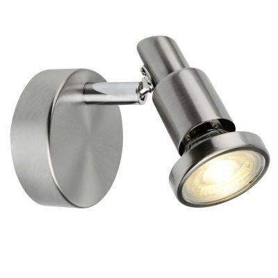Aplică de perete crom din metal, Robel