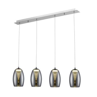 Lustră crom modernă, Aliyah, 5W, LED 3000K