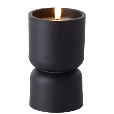 Lampă de masă copii neagră din plastic, Zaki, W, LED 2700K, IP44