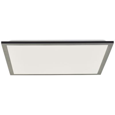 Panou LED plafonier negru modern, Usman, 24W, LED 4000K
