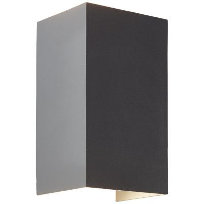 Aplică de perete up down gri modernă, Romar, 8W, LED 3000K, IP44