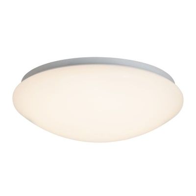 Lampă de tavan albă din plastic, Djalissa, 12W, LED 3000K