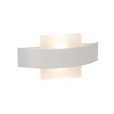 Aplică de perete albă din plastic, Florencia, 3,5W, LED 3000K