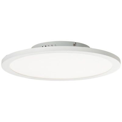 Lampă de tavan albă modernă, Bonny, 24W, LED RGBW, con telecomando